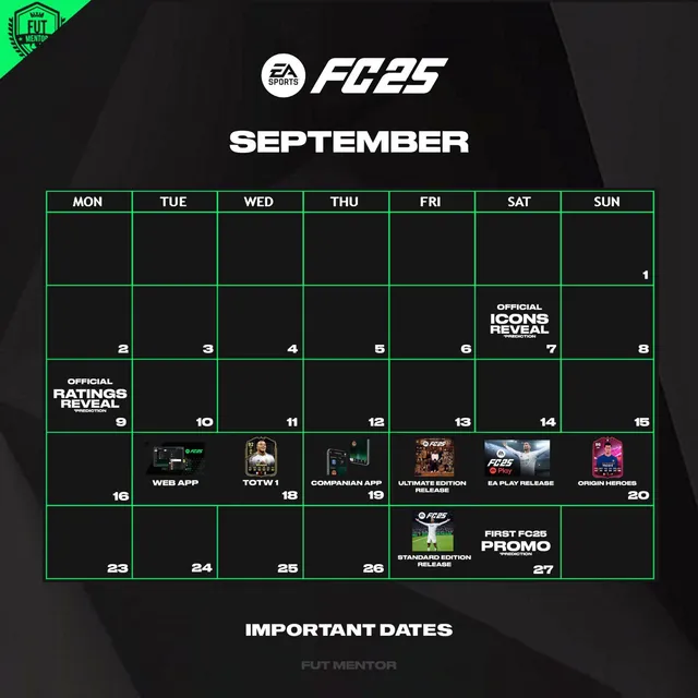 ¿Cuándo sale EA FC 25?