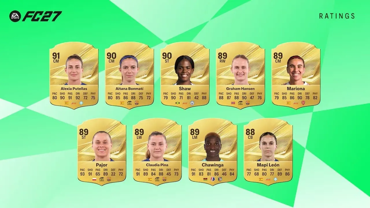 TOP 27 Medias FC 27